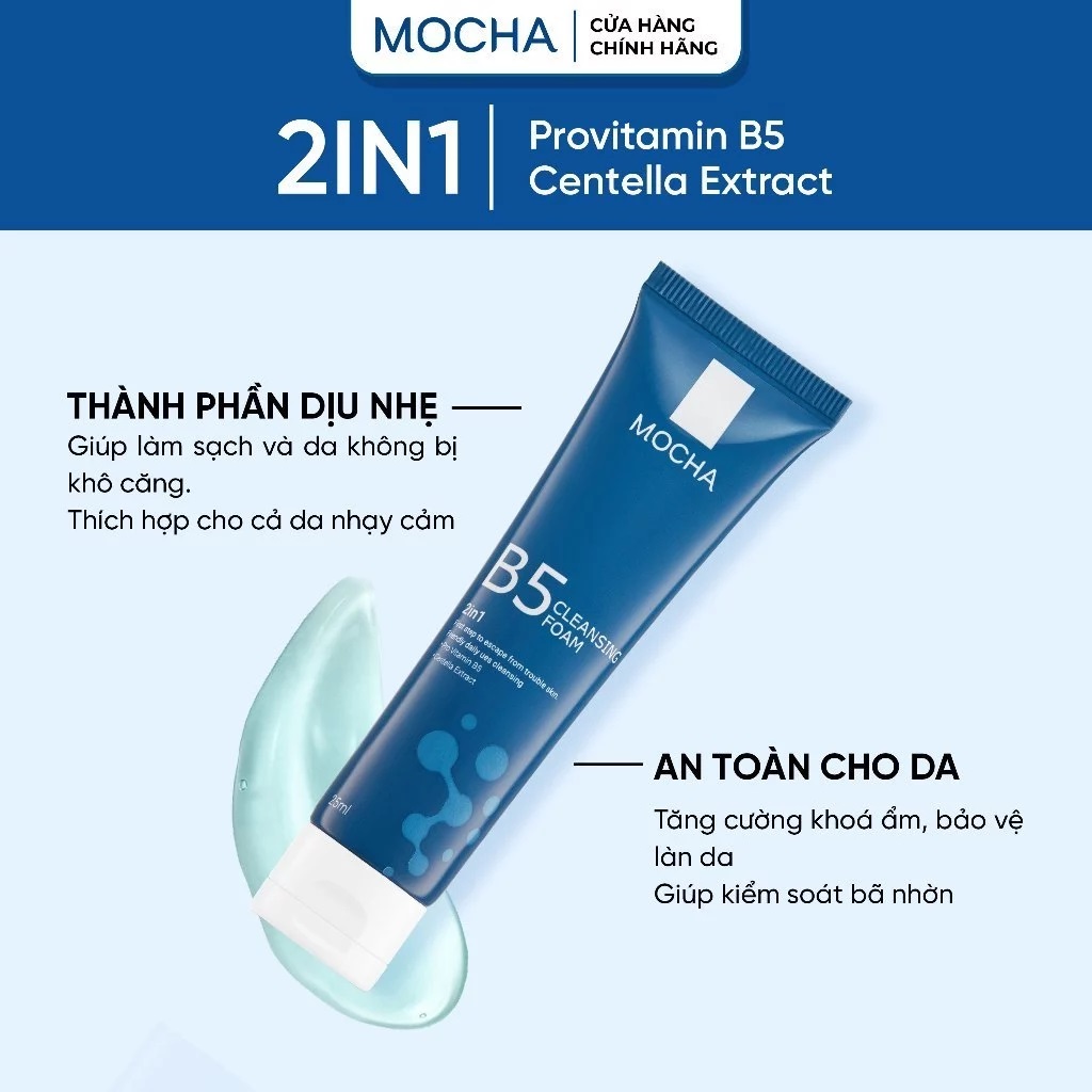 Sữa rửa mặt B5 Mocha